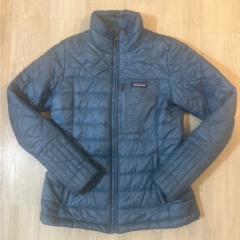 Patagonia women’s radalie jacket coat blue size small
